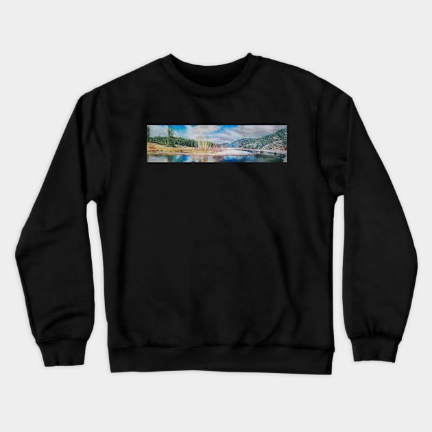 Colorado Crewneck Sweatshirt by jmonteart